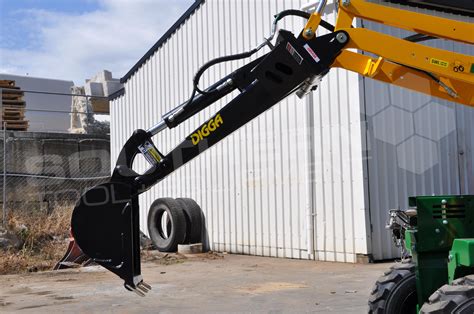 skid steer trench digger attachment